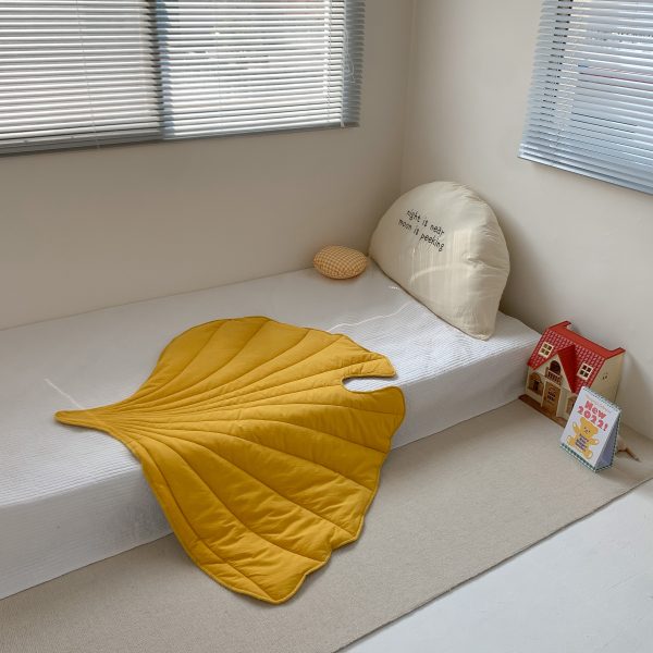 Tapis feuille - Jaune - 05241120_17