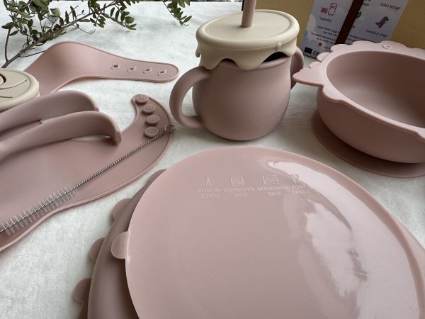 Coffret Repas Bébé - Rose - Coffret repas - Rose13