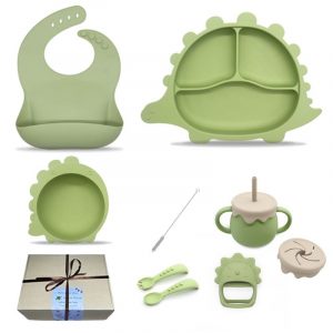 Coffret Repas Bébé - Vert
