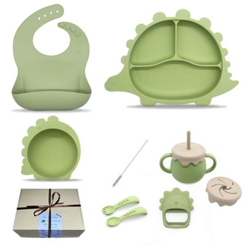 Coffret Repas Bébé - Vert