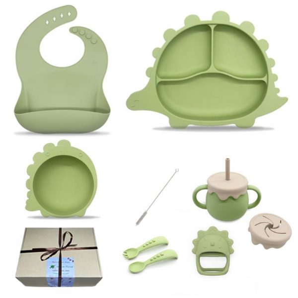 Coffret Repas Bébé - Vert