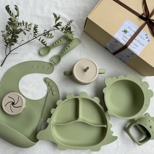 Coffret Repas Bébé - Bleu - Coffret-repas-Vert-switch