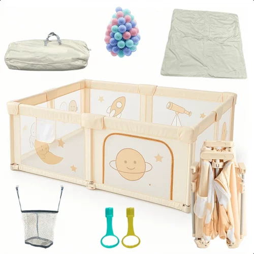 Parc bébé Pliable Joyeuse Planet