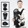 Porte-Bébé confort et ergonomie - Bleu-3
