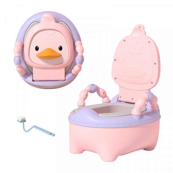 Pot Bébé Toilette - Mon Petit Canard Rose - Pot Bébé Toilette - Mon Petit Canard Rose
