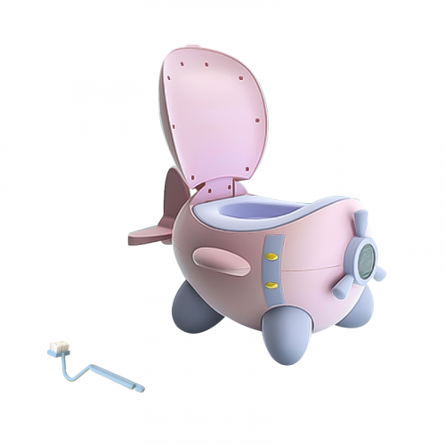Pot Bébé Toilette - P'tit Avion - Rose - Pot Bébé Toilette - P'tit Avion - Rose
