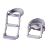 Pot bébé pliable 2en1 Joyeuse Planet Violet
