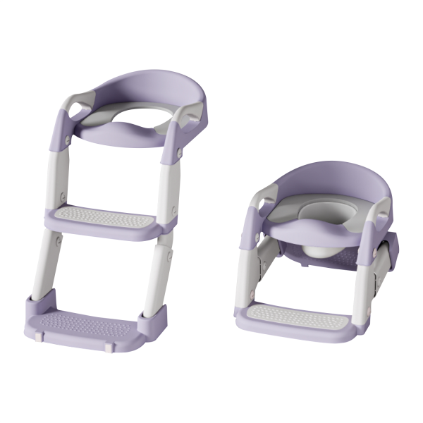 Pot bébé pliable 2en1 Joyeuse Planet Violet