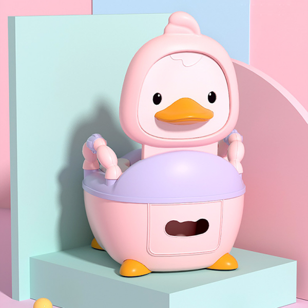 Pot Bébé Toilette - Mon Petit Canard Rose - Pot duck pink 2