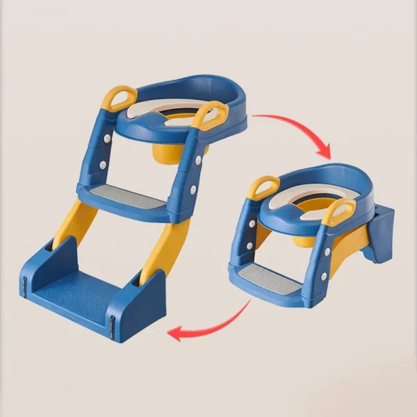 Réducteur toilette innovant - Pot Bébé - Bleu