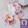 Réducteur toilette innovant - Pot Bébé - Rose-5