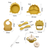 Coffret Repas Bébé - Vert - Taille Coffret repas - Jaune