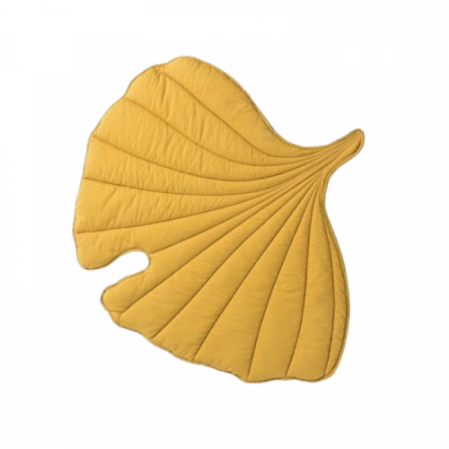Tapis feuille - Jaune - Tapis feuille-Jaune