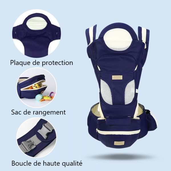 Porte-Bébé confort et ergonomie - Rouge - WeChat Image_20231113142354