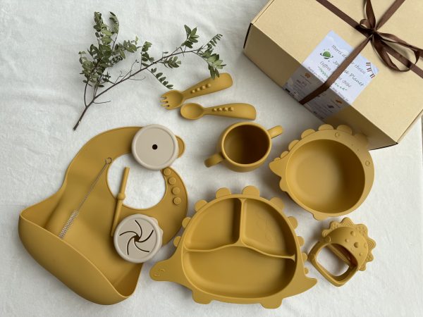 Coffret repas Jaune Joyeuse Planet