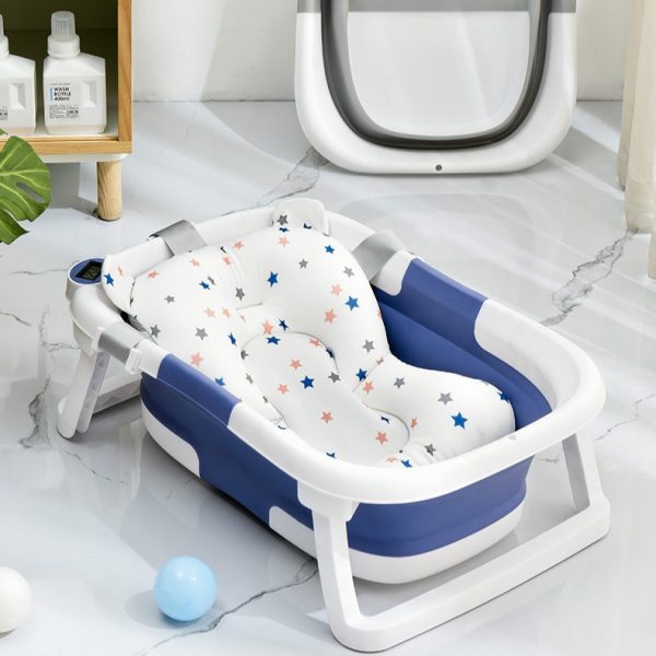 Baignoire Bébé Pliable - Bleu - design