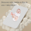 Lit cododo réglable avec matelas inclus – WOODY finition bois
