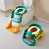 Réducteur toilette innovant - Pot Bébé - Gris - pot reducteur 1 vert