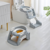 Réducteur toilette innovant - Pot Bébé - Gris - Joyeuse Planet