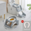Réducteur toilette innovant - Pot Bébé - Gris - pot reducteur taille 1