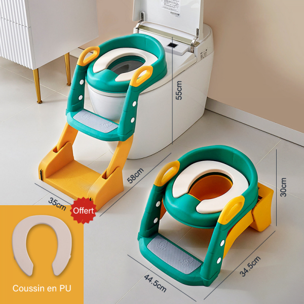 Réducteur toilette innovant - Pot Bébé - Gris - pot reducteur taille 3