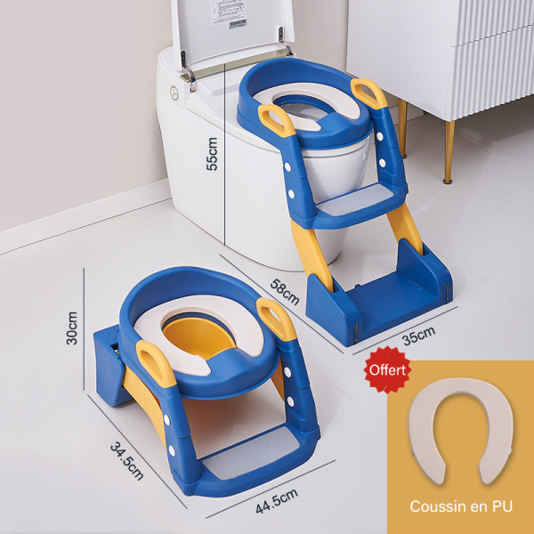 Réducteur toilette innovant - Pot Bébé - Gris - pot reducteur taille 4