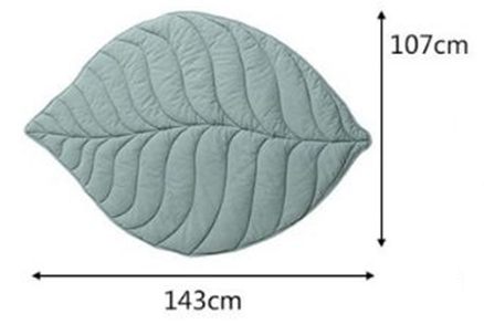 Tapis feuille - Vert - taille vert