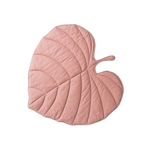 Tapis feuille - Rose - tapis feuille rose