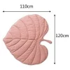 Tapis feuille - Rose